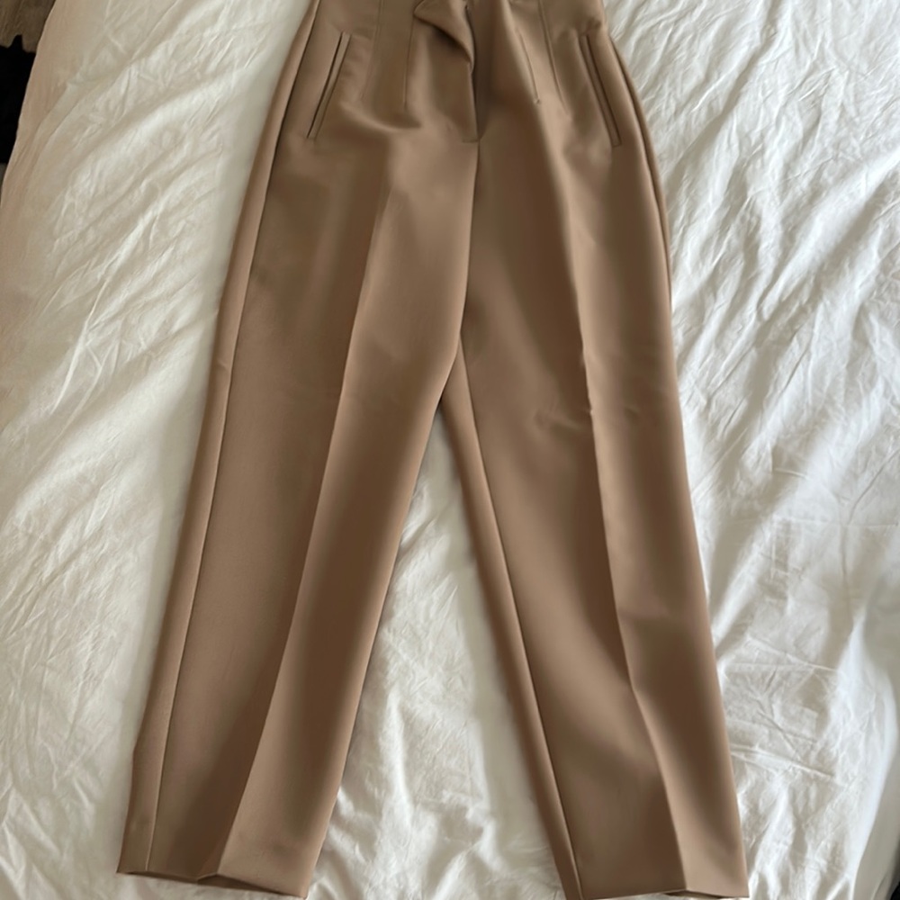 Zara Biege Trousers - New